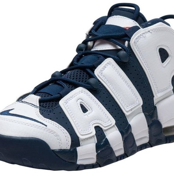 Nike Air More Uptempo Olympic Grade School GS 415082-104 - Picture 2 of 12